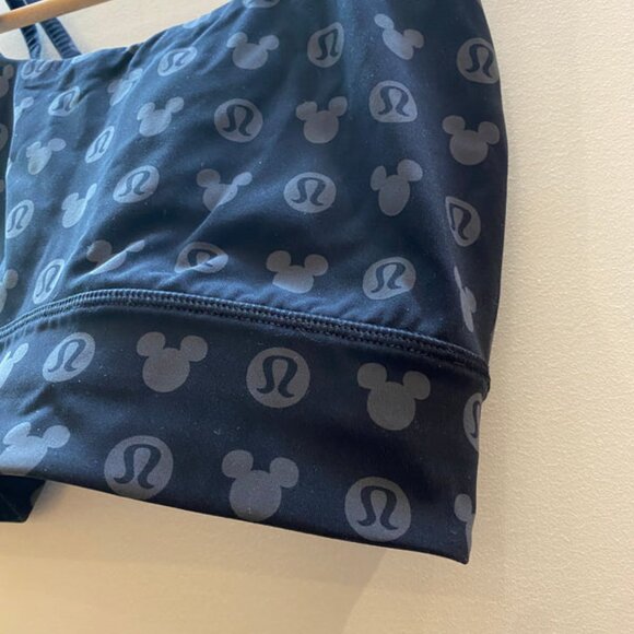 Lululemon Disney Energy Bra Navy Blue - Size 10 - Picture 5 of 6